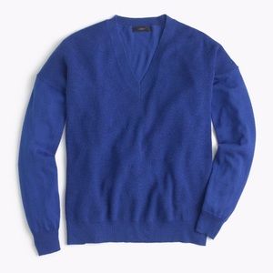 Blue v neck sweater. Great for work or everyday.